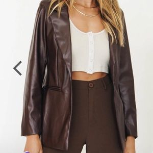 Verge Girl Brown Jacket